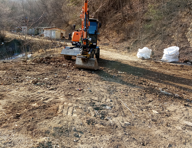 Soil compaction after restoration